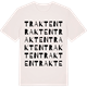 Vintage White t-shirt med Trakten ordlek t-shirt