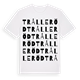 Trålleröd ordlek t-shirt