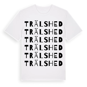 Trälshed ordlek t-shirt – ekologisk bomull t-shirt från Pinshirt