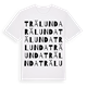 Trälunda ordlek t-shirt