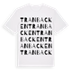 Tranbacken ordlek t-shirt