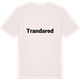 Vintage White t-shirt med Trandared fetstil t-shirt
