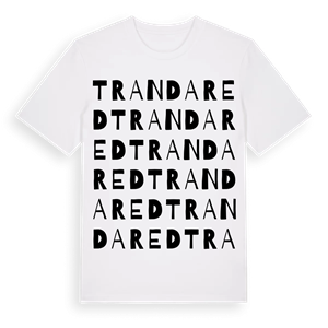 Trandared ordlek t-shirt – ekologisk bomull t-shirt från Pinshirt