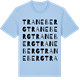 Blue Soul t-shirt med Traneberg ordlek t-shirt
