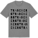 Mid Heather Gray t-shirt med Traneberg ordlek t-shirt