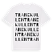 Tranekullen ordlek t-shirt