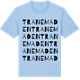 Blue Soul t-shirt med Tranemaden ordlek t-shirt