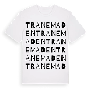 Tranemaden ordlek t-shirt – ekologisk bomull t-shirt från Pinshirt