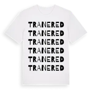 Tranered ordlek t-shirt – ekologisk bomull t-shirt från Pinshirt