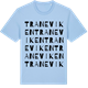 Blue Soul t-shirt med Traneviken ordlek t-shirt