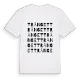 Trånget ordlek t-shirt