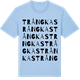 Blue Soul t-shirt med Trångkas ordlek t-shirt