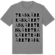 Mid Heather Gray t-shirt med Trankärr ordlek t-shirt
