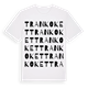 Trankoket ordlek t-shirt