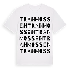 Tranmossen ordlek t-shirt – ekologisk bomull t-shirt från Pinshirt