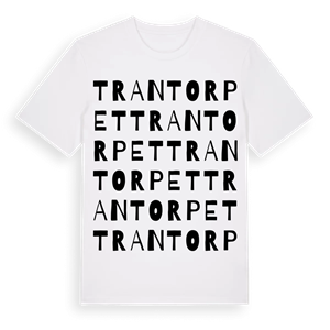 Trantorpet ordlek t-shirt – ekologisk bomull t-shirt från Pinshirt