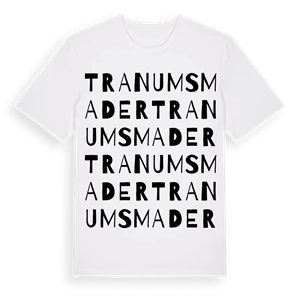Tranums mader ordlek t-shirt – ekologisk bomull t-shirt från Pinshirt