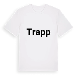Trapp fetstil t-shirt – ekologisk bomull t-shirt från Pinshirt