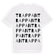 White t-shirt med Trappan ordlek t-shirt