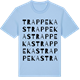 Blue Soul t-shirt med Trappekas ordlek t-shirt