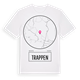 White t-shirt med Trappen t-shirt