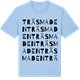 Blue Soul t-shirt med Träsmaden ordlek t-shirt