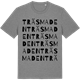 Mid Heather Gray t-shirt med Träsmaden ordlek t-shirt