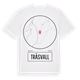White t-shirt med Träsvall t-shirt