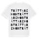 Trättaremon ordlek t-shirt