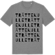 Mid Heather Gray t-shirt med Trättekulle ordlek t-shirt