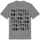 Mid Heather Gray t-shirt med Trättelanda ordlek t-shirt