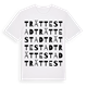 Trättestad ordlek t-shirt