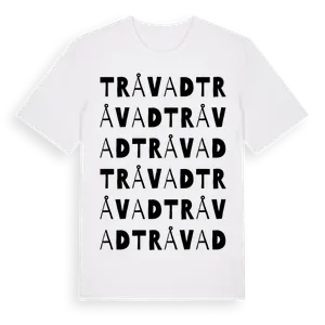 Tråvad ordlek t-shirt – ekologisk bomull t-shirt från Pinshirt