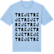 Blue Soul t-shirt med Treje ordlek t-shirt