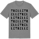 Mid Heather Gray t-shirt med Trelle ordlek t-shirt
