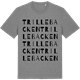 Mid Heather Gray t-shirt med Trillebacken ordlek t-shirt