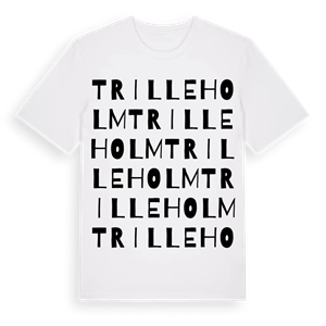 Trilleholm ordlek t-shirt – ekologisk bomull t-shirt från Pinshirt