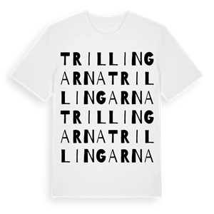 Trillingarna ordlek t-shirt – ekologisk bomull t-shirt från Pinshirt