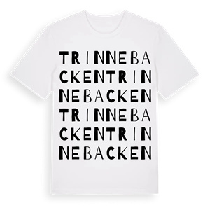 Trinnebacken ordlek t-shirt – ekologisk bomull t-shirt från Pinshirt