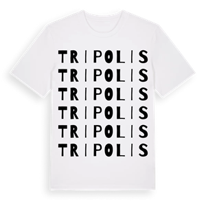 Tripolis ordlek t-shirt – ekologisk bomull t-shirt från Pinshirt