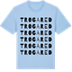 Blue Soul t-shirt med Trogared ordlek t-shirt