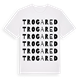 Trogared ordlek t-shirt