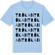 Blue Soul t-shirt med Trökan ordlek t-shirt