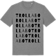 Mid Heather Gray t-shirt med Trollabo ordlek t-shirt