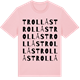 Pink Cotton t-shirt med Trollås ordlek t-shirt