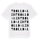 Trolldalen ordlek t-shirt