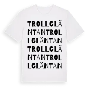 Trollgläntan ordlek t-shirt – ekologisk bomull t-shirt från Pinshirt