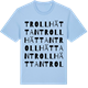 Blue Soul t-shirt med Trollhättan ordlek t-shirt