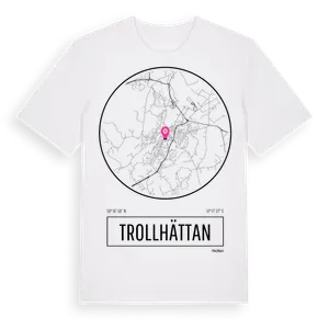 Trollhättan t-shirt – ekologisk bomull t-shirt från Pinshirt