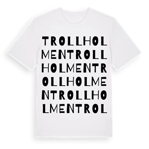 Trollholmen ordlek t-shirt – ekologisk bomull t-shirt från Pinshirt
